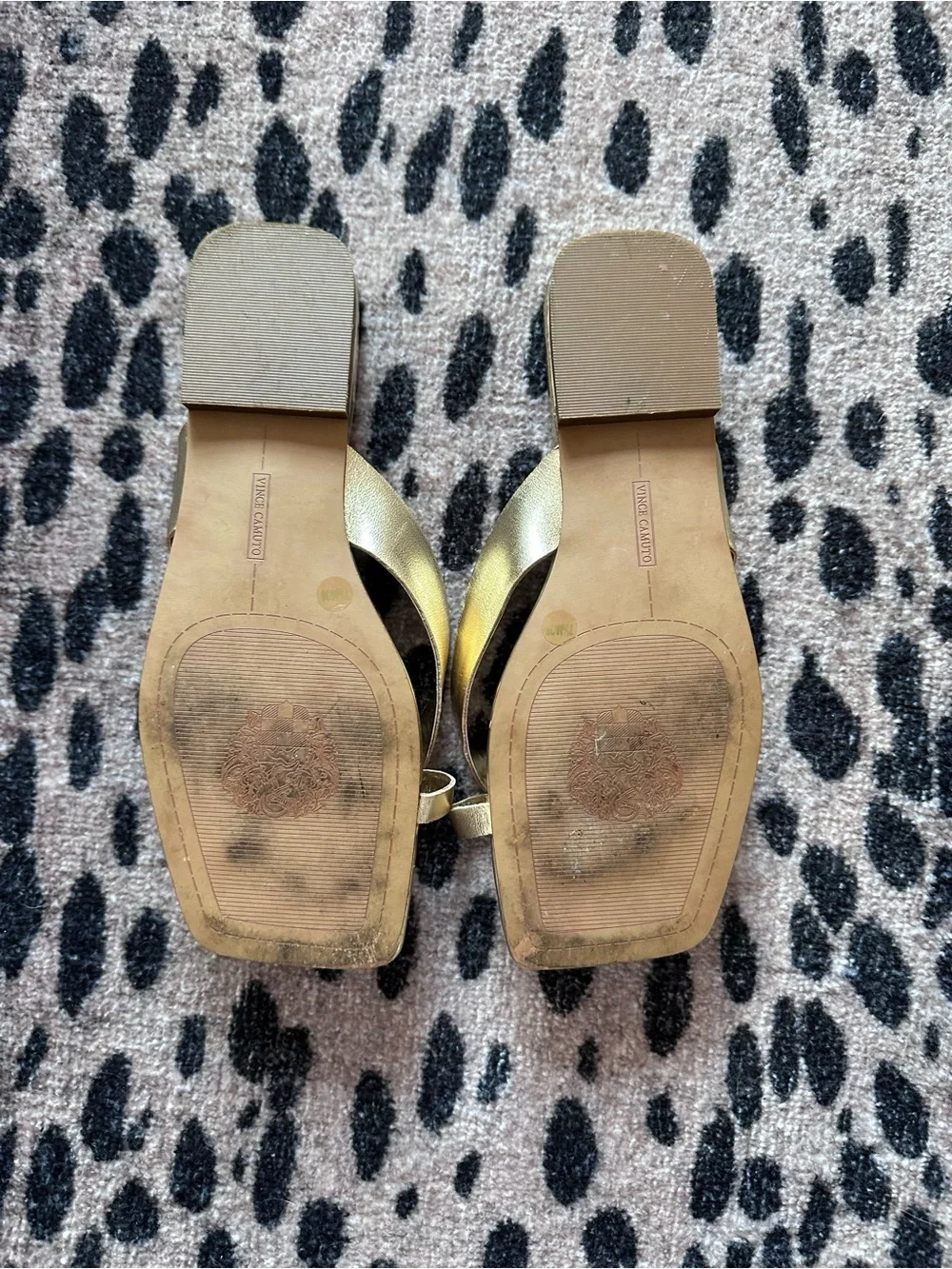 Vince Camuto Square Toe Slide